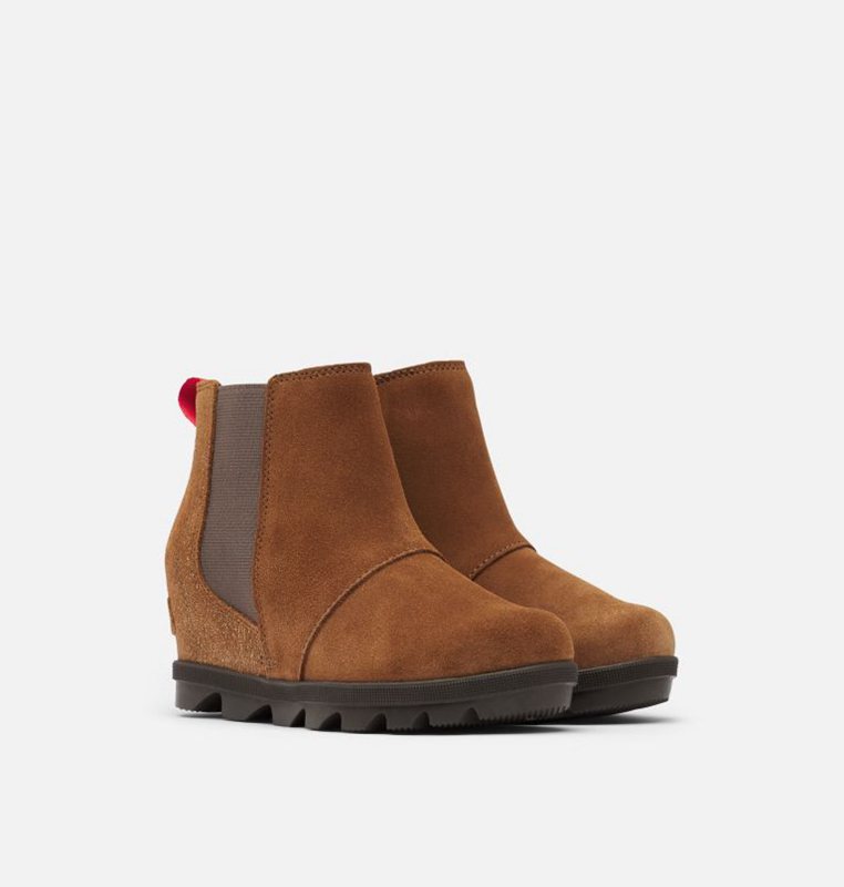 Sorel Barn Wedges Brun - Youth Joan Of Arctic™ Ii Chelsea Bootie - BCO-104259